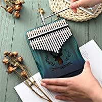 TTLIFE 21 teclas Kalimba Play de gama más amplia Madera de acacia hacen un mejor sonido con instrucciones de aprendizaje…